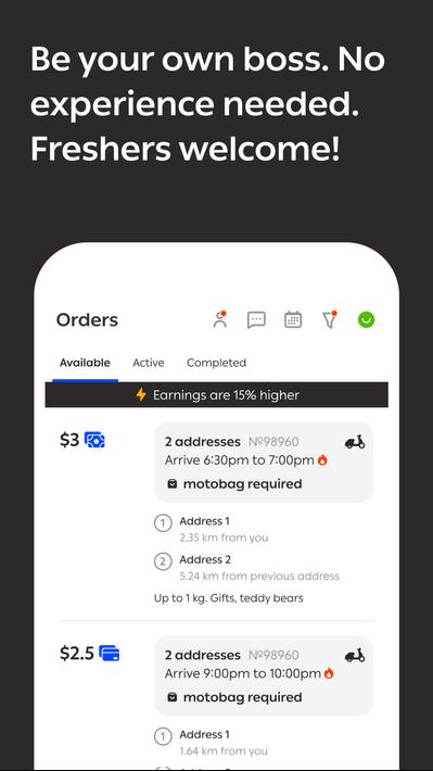 Borzo Delivery Partner
