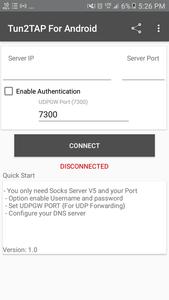 Tun2TAP for Android (Socks To