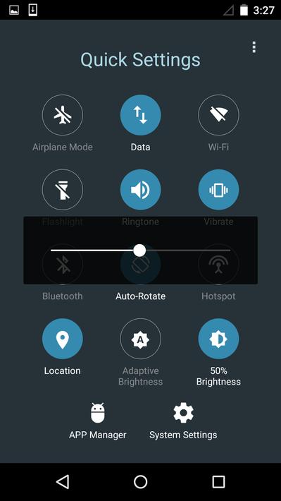 Quick Settings