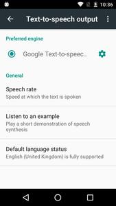 Speech Services by Google