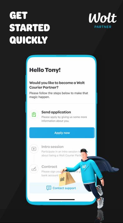 Wolt Courier Partner