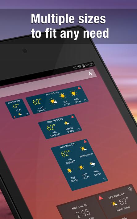 Weather Widget by WeatherBug