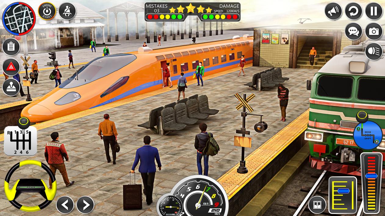 City Train Driving Simulator