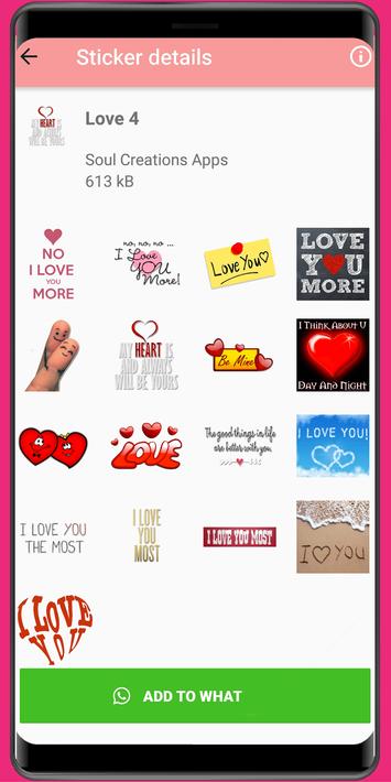 WASticker - Love Stickers