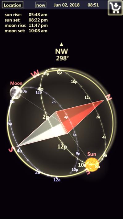 Sun & Moon Tracker