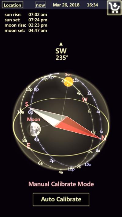 Sun & Moon Tracker