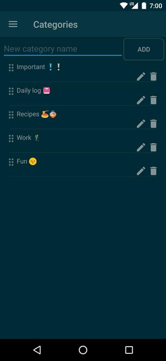 Notepad - simple notes