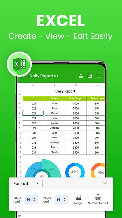 Word Office - PDF, Docx, Excel