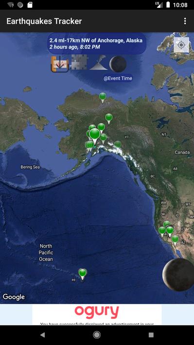 Earthquakes Tracker