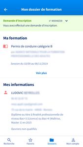 Mon compte formation