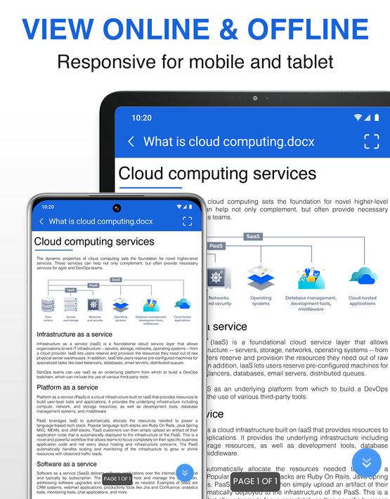 Word Office - PDF, Docx, Excel