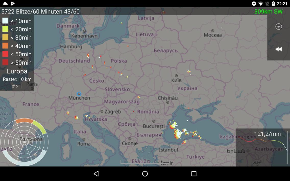 Blitzortung Lightning Monitor