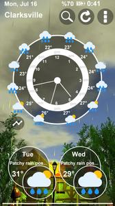 Animated 3D Weather