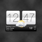 Sense V2 Flip Clock & Weather