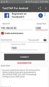Tun2TAP for Android (Socks To