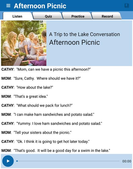 English Conversation Practice