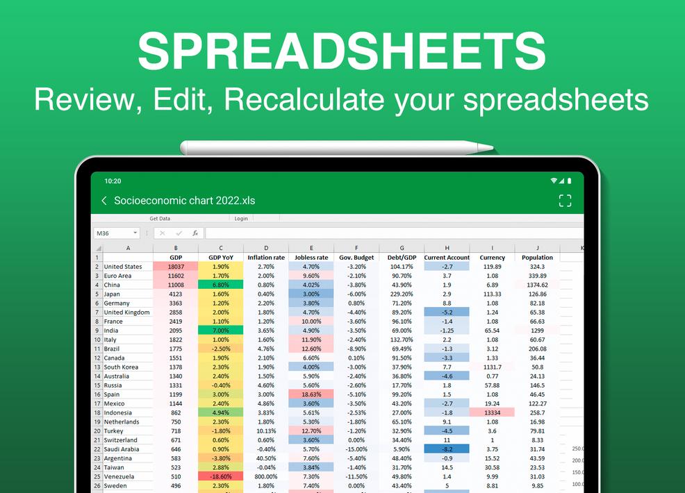 Word Office - PDF, Docx, Excel