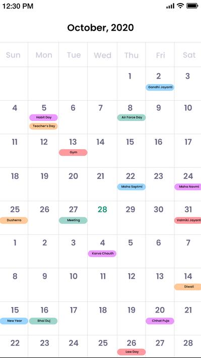 Calendar