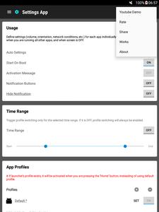 Settings App