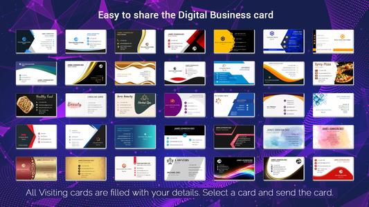 Business Card Maker, Visiting
