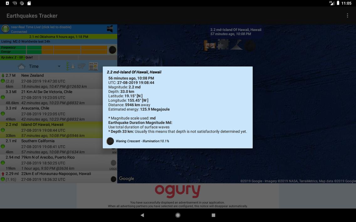 Earthquakes Tracker