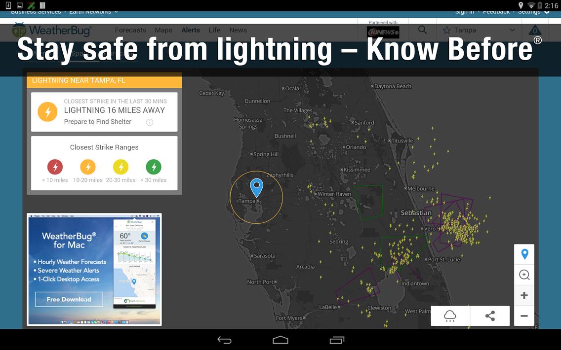 Weather Widget by WeatherBug