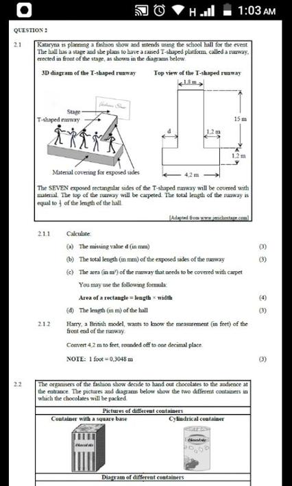 Grade 12 Mathematical Literacy