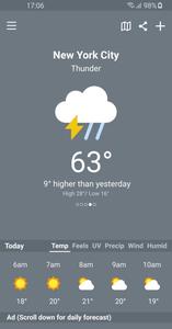 Weather Sky: Intuitive Weather