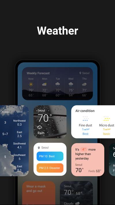 Lockscreen Widget - Weather