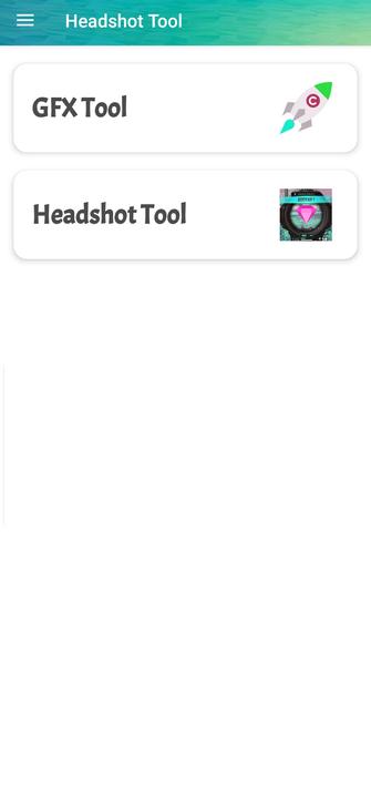 Headshot and GFX Tool For FF Sensitivity