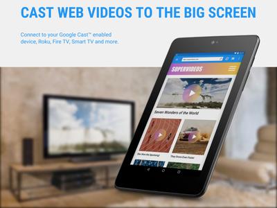 Web Video Cast | Browser to TV