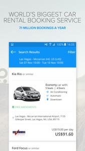 Rentalcars.com Car Rental App