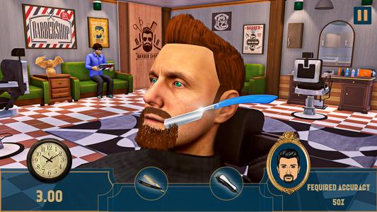 Barber Shop Hair Cutting Games