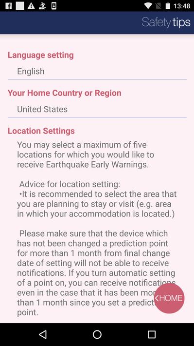 Safety tips