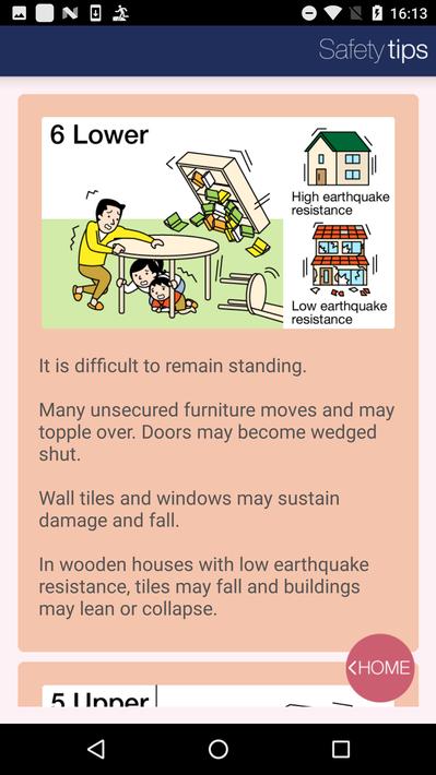 Safety tips
