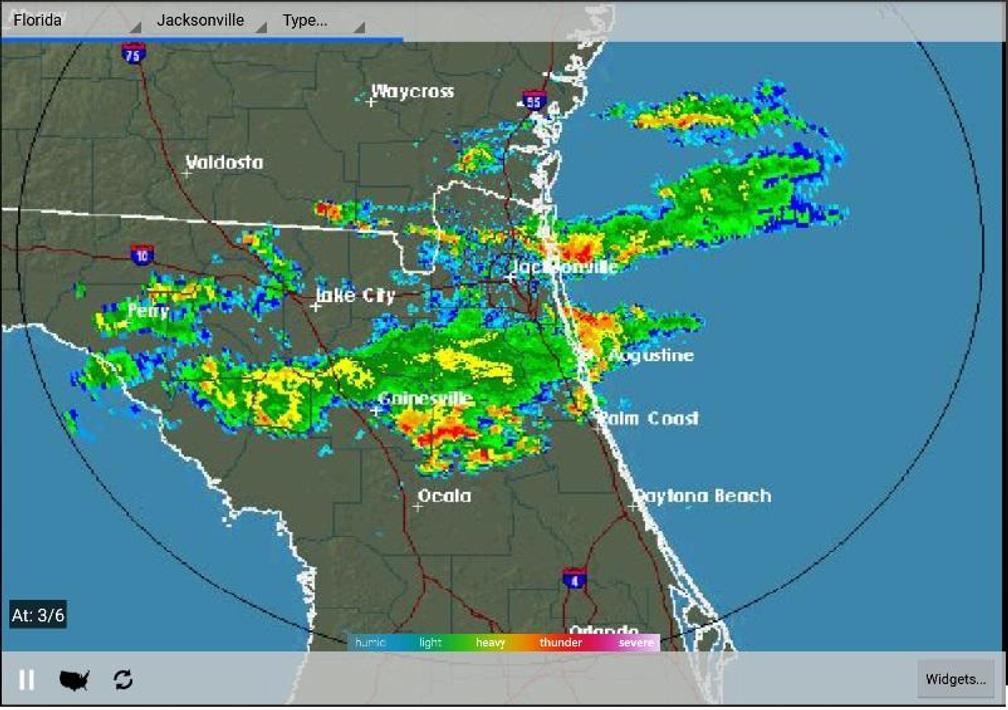 Weather Radar Widget