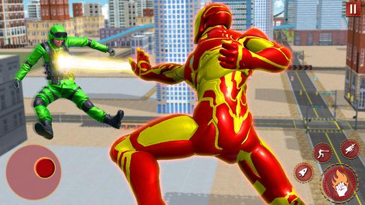 Iron Hero Game Superhero Fight