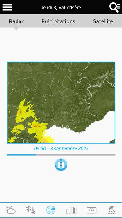 Weather for France and World