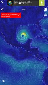 Wind Map Hurricane Tracker, 3D