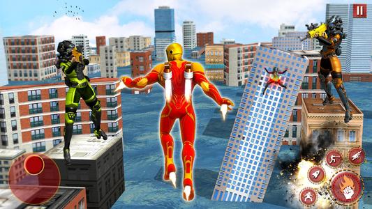 Iron Hero Game Superhero Fight