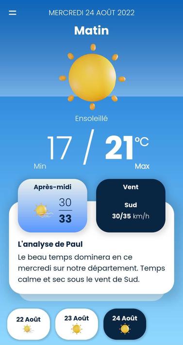 La Météo du 13