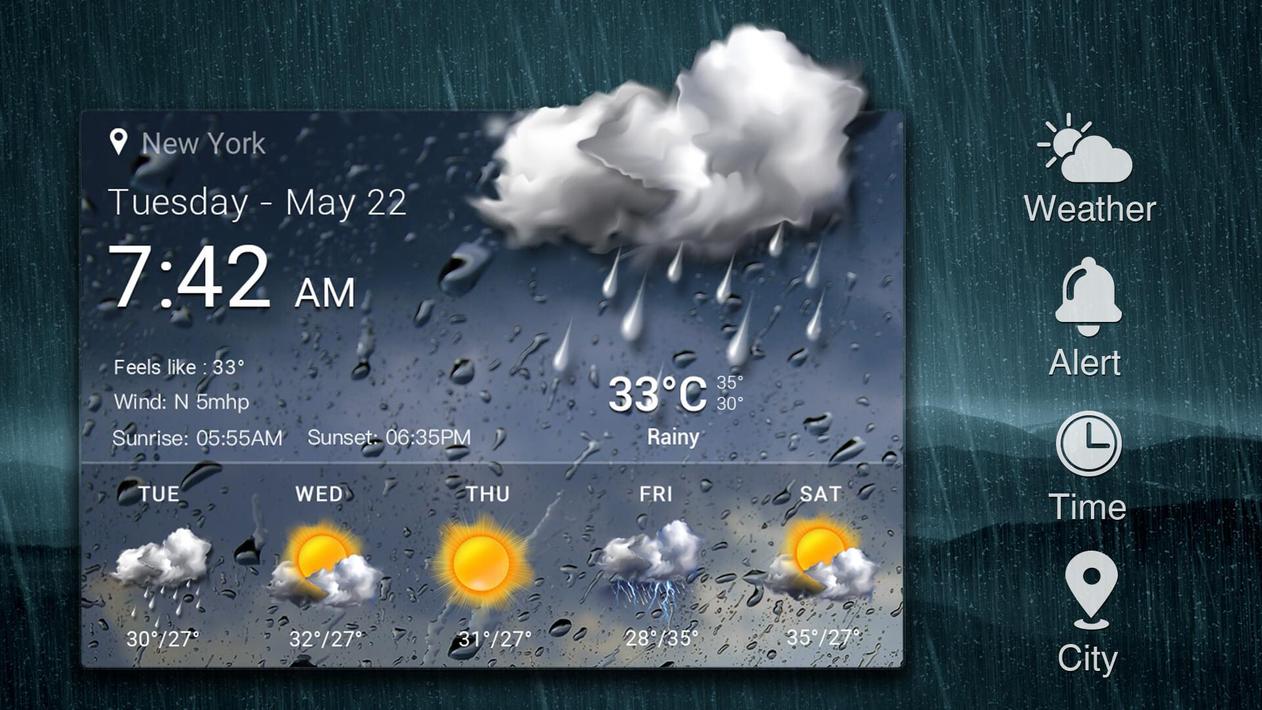 free style real-time weather QQ8 R3D3 C5PO