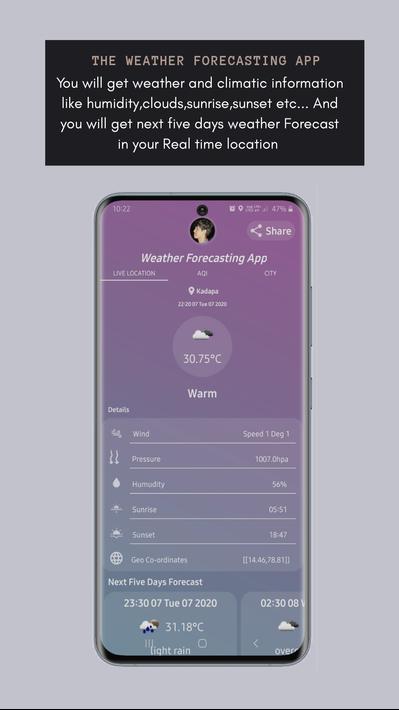 Weather Forecasting App