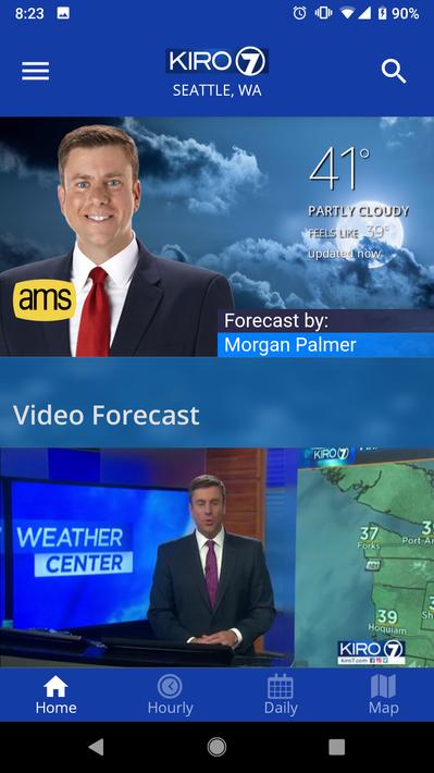 KIRO 7 PinPoint Weather App