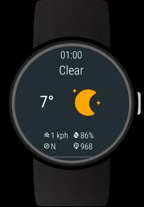 Weather for Wear OS (Android W