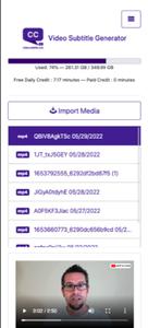 Video Subtitle Generator