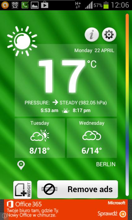 Hot Weather Thermometer