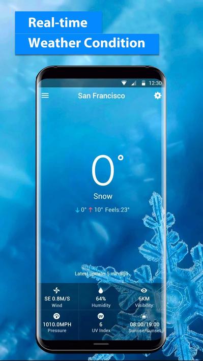 live weather widget accurate