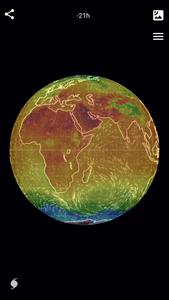 Wind Map Hurricane Tracker, 3D