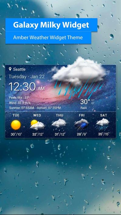 live weather widget accurate